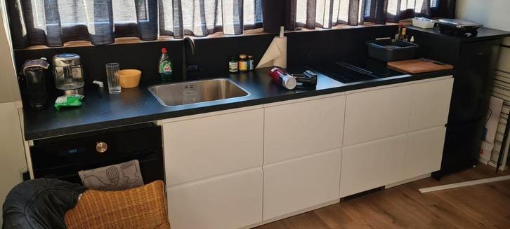 Saljan marmer patroon aanrechtblad, Huis en Inrichting, Keuken | Keukenelementen, Nieuw, Minder dan 100 cm, 200 cm of meer, 50 tot 75 cm