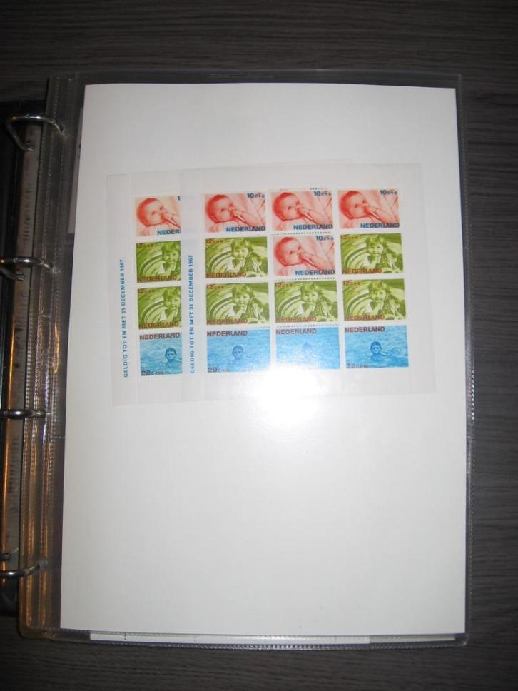 Kinderblokken, Kerstvellen, Blokken van 10, Postfris., Postzegels en Munten, Postzegels | Volle albums en Verzamelingen, Nederland