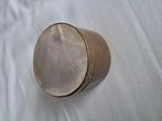 snuifdoosje oud koper of messing parelmoer deksel pillendoos, Antiek en Kunst, Antiek | Koper en Brons, Ophalen of Verzenden