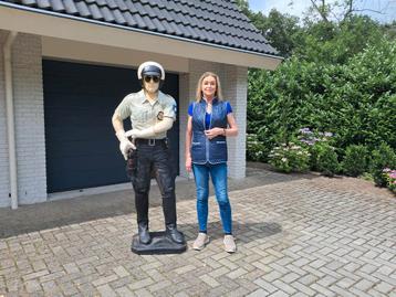 Amerikaanse motor Police (Chip) beeld levensgroot lifesize  beschikbaar voor biedingen