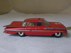 1963 Corgi Toys 439 CHEVROLET IMPALA FIRE CHIEF + 2 FIGURES!, Ophalen of Verzenden, Gebruikt, Auto, Corgi
