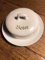 Oude antieke botervloot, Antiek en Kunst, Antiek | Porselein, Ophalen of Verzenden