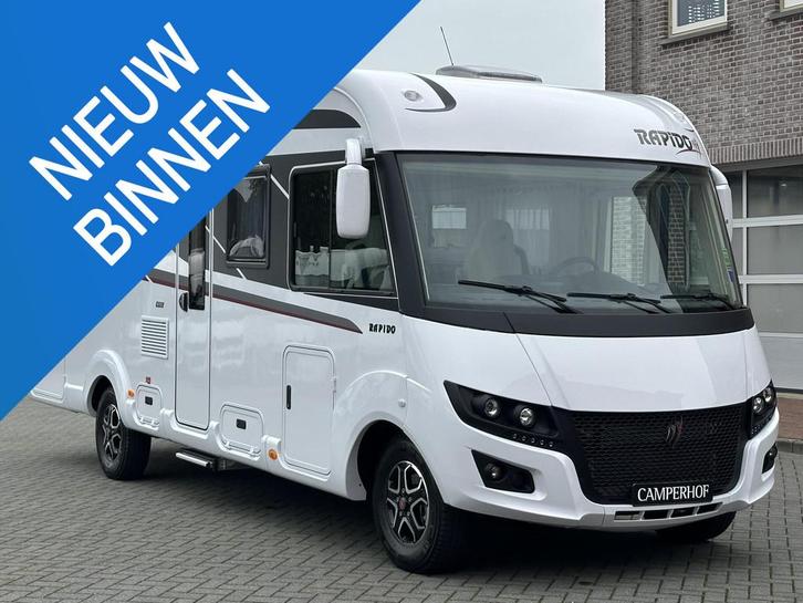 Rapido 8066 DF Ultimate, Heavy chassis 4.400 kg, Nieuw, Caravans en Kamperen, Campers, Bedrijf, tot en met 4, Integraal, Rapido