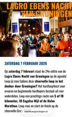 Nacht van Groningen 10 km, Tickets en Kaartjes, Eén persoon