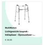 Inklapbare looprek, Diversen, Looprekken, Ophalen, In hoogte verstelbaar, Nieuw