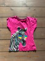 Leuk t-shirt mt 104, Kinderen en Baby's, Kinderkleding | Maat 104, Ophalen of Verzenden, Zo goed als nieuw, Meisje, Shirt of Longsleeve
