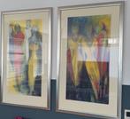 Schilderij figuratief, Antiek en Kunst, Kunst | Schilderijen | Abstract, Ophalen