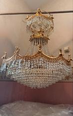 Antieke Kroonluchter met Kristal en Engeltjes, Antiek en Kunst, Antiek | Lampen, Ophalen