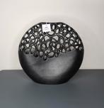 Vaas Aluminium "Osaka" zwart H.27cm, Ophalen of Verzenden