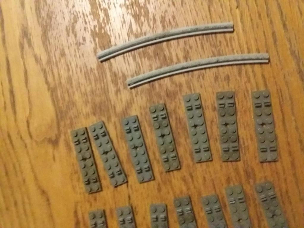 lego 12v/4.5v trein bielzen, Ophalen of Verzenden, Gebruikt, Losse stenen, Lego