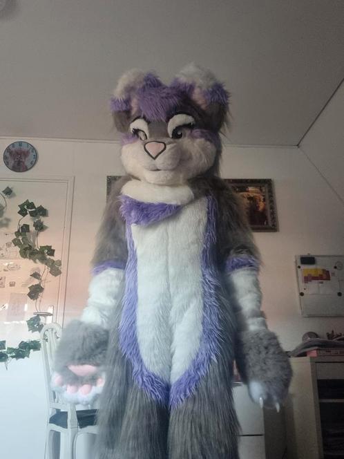 Complete fursuit maat xs/s, Hobby en Vrije tijd, Kostuums, Theaterbenodigdheden en LARP, Zo goed als nieuw, Ophalen