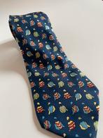 Hermes das in zijde - hermes paris, Ophalen of Verzenden, Zo goed als nieuw, Blauw, Met patroon