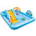 Opblaasbaar Zwembad Jungle Adventure, Ophalen, Minder dan 80 cm, Opblaaszwembad, Rechthoekig