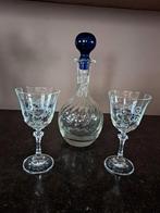 Glazen karaf met glazen., Antiek en Kunst, Antiek | Glas en Kristal, Ophalen