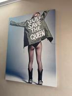 Grote canvas muurdecoratie poster 100 x 75 cm, 125 cm of meer, Ophalen of Verzenden, Zo goed als nieuw, Foto of Poster