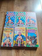 6x VHS van Bassie & Adriaan, Cd's en Dvd's, VHS | Kinderen en Jeugd, Alle leeftijden, Kinderprogramma's en -films, Overige typen
