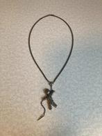 Alchemy Gothic Voodoo Doll ketting Voo Doo Doll, Ophalen of Verzenden, Nieuw, Zilver