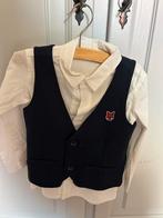 Blouse met gilet jongens maat 92 bruiloft, Kinderen en Baby's, Kinderkleding | Maat 92, Nieuw, Jongen, Ophalen of Verzenden, Overhemd of Blouse