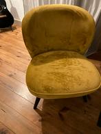 Gele stoel met zachte bekleding, Overige kleuren, Ophalen of Verzenden, Zo goed als nieuw, Eén