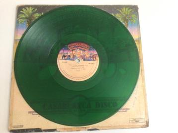 KISS - Naci Para Amarte - Green vinyl Casablanca Mexico 12"  beschikbaar voor biedingen