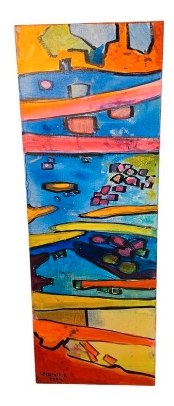 Maya Wildevuur (1944-2023) Abstracte compositie beschikbaar voor biedingen