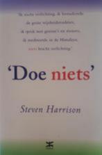 Steven Harrison doe niets SPLINTERNIEUW ONGELEZEN, Ophalen of Verzenden, Nieuw