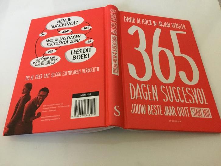 365 dagen succesvol - Kock+Vergeer, Boeken, Psychologie, Zo goed als nieuw, Ophalen of Verzenden