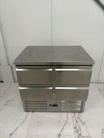 Horeca RVS koelwerkbank 4 laden koelkast koeler koeling cool, Huis en Inrichting, Keuken | Keukenelementen, 50 tot 100 cm, Minder dan 100 cm