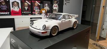 Porsche 911 (964) RSR Coupe Grand Prix wit 1:18 GT-Spirit beschikbaar voor biedingen