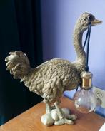 Struisvogel lamp uniek, Ophalen, Zo goed als nieuw, Minder dan 50 cm