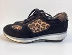 Xsensible stretchwalker sneakers leer zwart mt 38, Zwart, Ophalen, Xsensible, Sneakers of Gympen