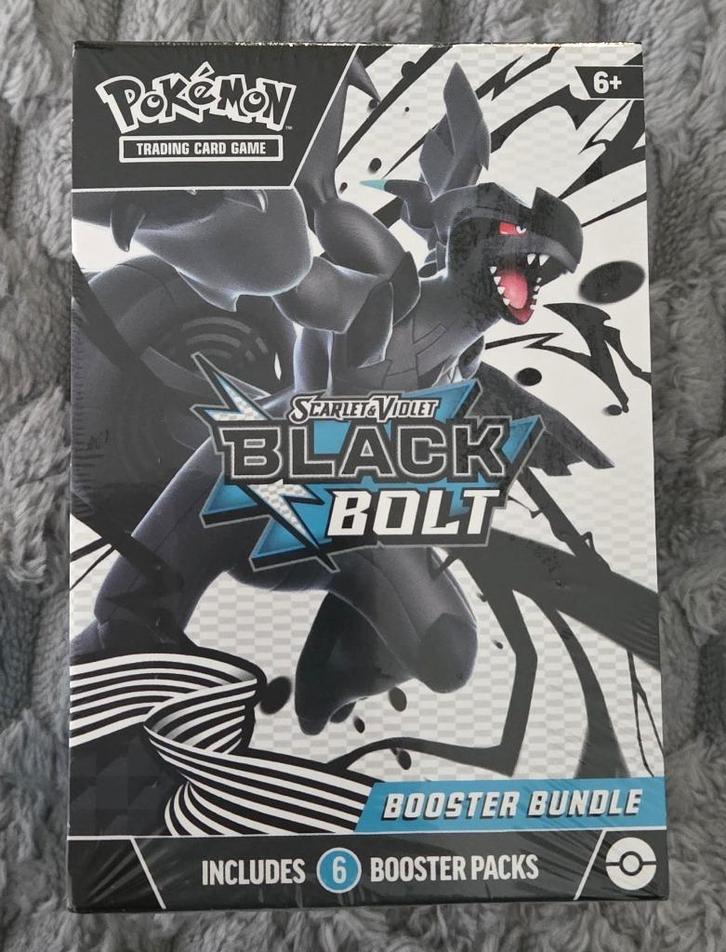 Pokémon Black Bolt Booster Bundle, Hobby en Vrije tijd, Verzamelkaartspellen | Pokémon, Nieuw, Booster, Ophalen