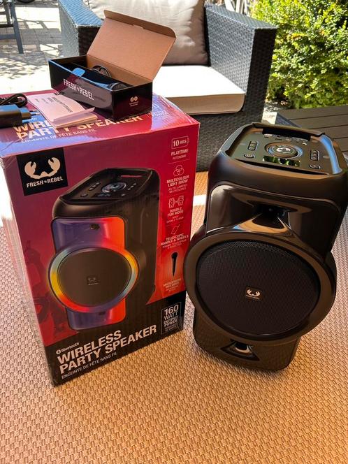 Fresh 'n Rebel Wireless Party speaker, Audio, Tv en Foto, Karaoke-apparatuur, Nieuw, Ophalen