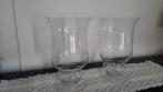 Set 2 x XL Windlicht | Vaas | glas hoogte 26,5 cm, Overige kleuren, Ophalen of Verzenden, Minder dan 50 cm, Glas