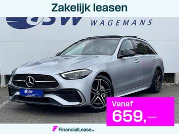 Mercedes-Benz C-Klasse Estate 200 AMG Line | Pano | Night |  beschikbaar voor biedingen