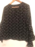 LOFTY MANNER blauwe blouse met wit motief mt XS, Blauw, Lofty Manner, Ophalen of Verzenden, Zo goed als nieuw