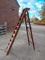 oude schilderstrap, brocante, 202 cm hoog, Doe-het-zelf en Verbouw, Ladders en Trappen, Ophalen, Gebruikt, Minder dan 2 meter