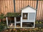 Gebruikt konijnenhok, Dieren en Toebehoren, Ophalen, 90 cm of meer, Konijn, Hok