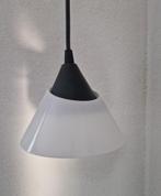 2x designlamp kristal melkglas, Ophalen of Verzenden, Zo goed als nieuw, Minder dan 100 cm