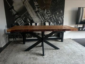 Nieuwe boomstam tafel beschikbaar voor biedingen