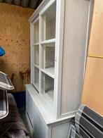 Vitrine schuifkast, Huis en Inrichting, Kasten | Vitrinekasten, Ophalen, Zo goed als nieuw, 200 cm of meer