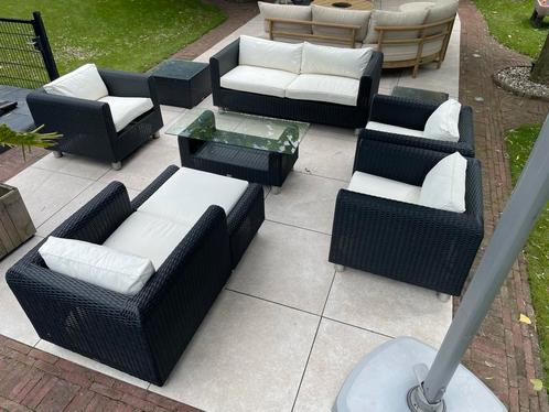 Brandon Casual Living Loungeset, Tuin en Terras, Tuinsets en Loungesets, Gebruikt, Loungeset, Wicker, 6 zitplaatsen, Bank, Ophalen