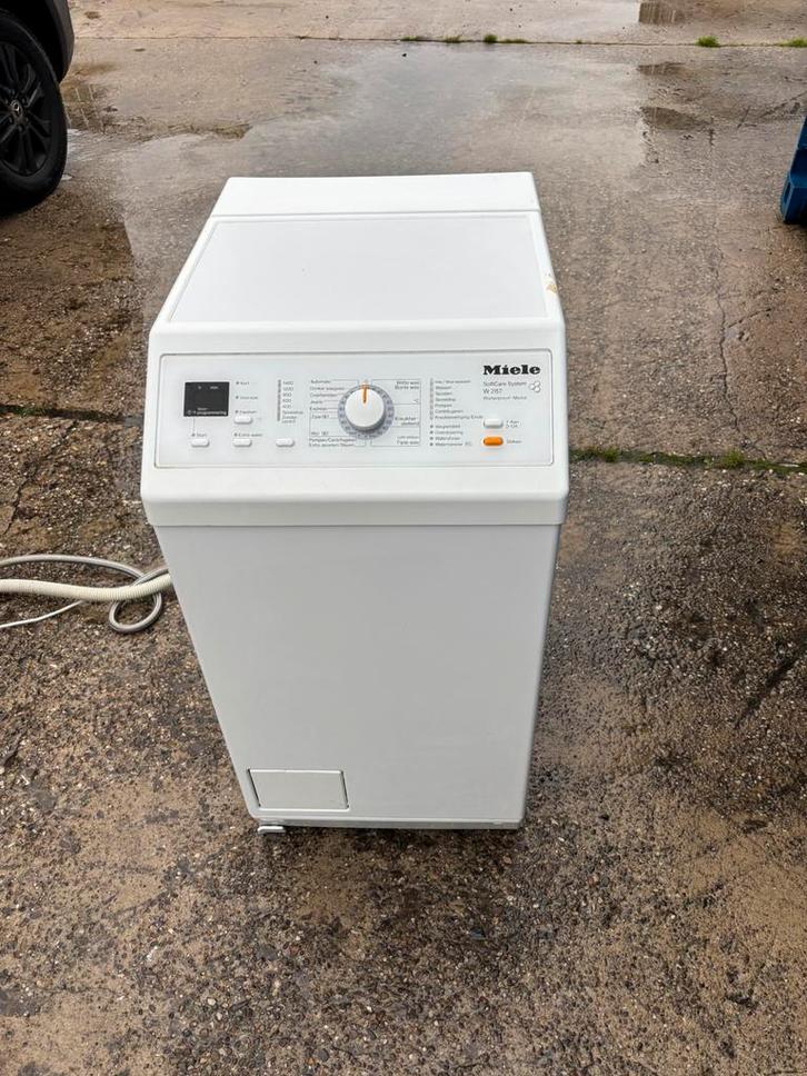 Miele bovenlader softcare 6kg 1400 toeren, Witgoed en Apparatuur, Wasmachines, Refurbished, Bovenlader, 6 tot 8 kg, 85 tot 90 cm