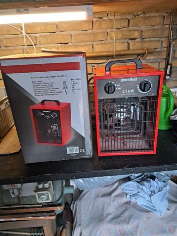 Sun Heat Kachel 3.3kW - Nieuw in doos! beschikbaar voor biedingen
