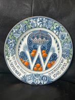 Herdenkingsbord koningin Wilhelmina 40 jr regeringsjubileum, Ophalen of Verzenden, Zo goed als nieuw