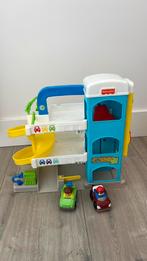 Fisherprice little people parkeergarage, Ophalen of Verzenden, Zo goed als nieuw, Speelset