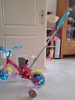 Peppa pig fiets 10 inch met duwstang, Fietsen en Brommers, Fietsen | Driewielers, Gebruikt, Duwstang, Ophalen