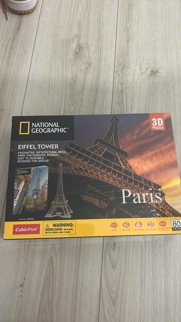 CubicFun Cubic Fun 3d Puzzel NG Eiffel Tower beschikbaar voor biedingen