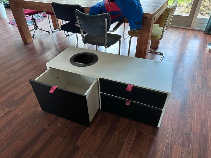 Ladenkast met wasmand functie, Huis en Inrichting, Kasten | Ladekasten, Gebruikt, Minder dan 100 cm, 50 tot 100 cm, 50 tot 75 cm