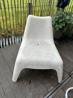 2x ikea vago wit groot model, Tuin en Terras, Tuinstoelen, Ophalen, Gebruikt, Kunststof, Stapelbaar
